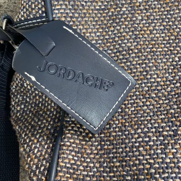 Gorgeous Vintage Jordache Tweed Travel Bag - Picture 6 of 9